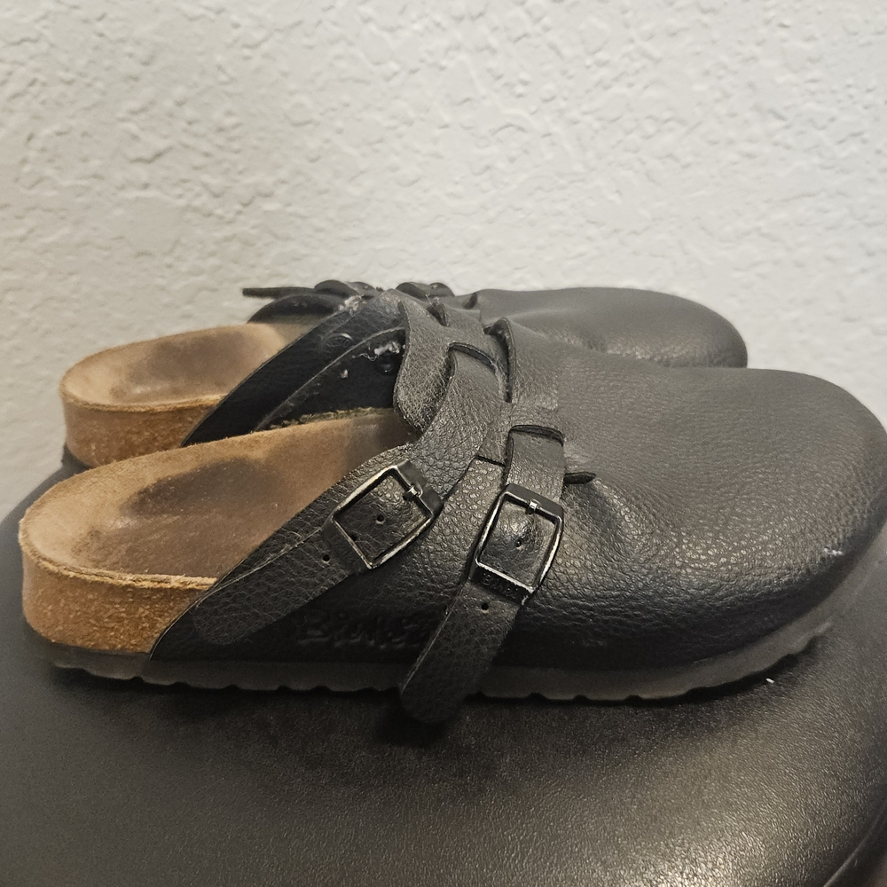 Birkenstock Birkis Camden Clog Mules with Buckle Straps
